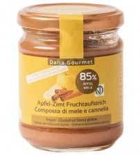 COMPOSTA DI FRUTTA 85% IPOCALORICA (MELA-CANNELLA) 220gr